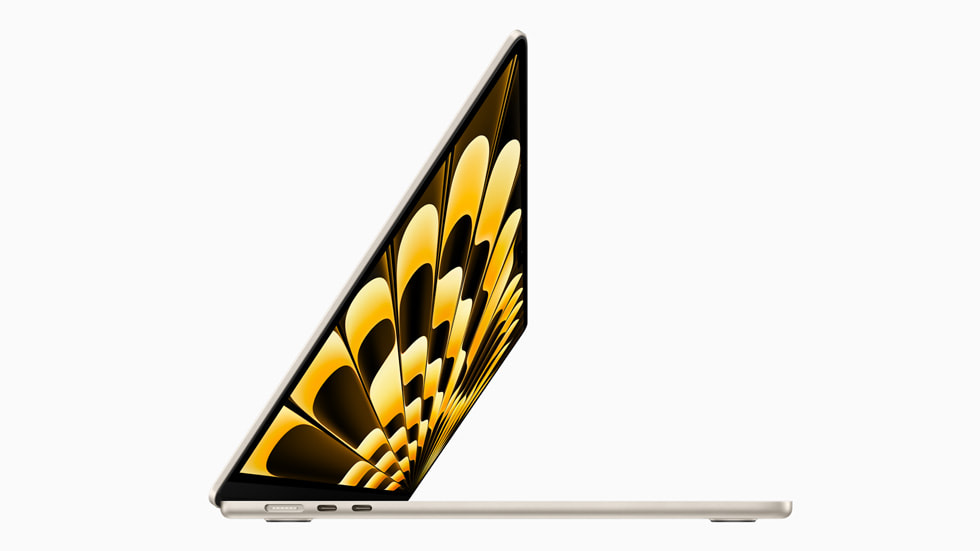 La MacBook Air de 15 pulgadas es la mejor laptop de 15 pulgadas del mundo, y esto sólo es posible gracias a los chips de Apple.