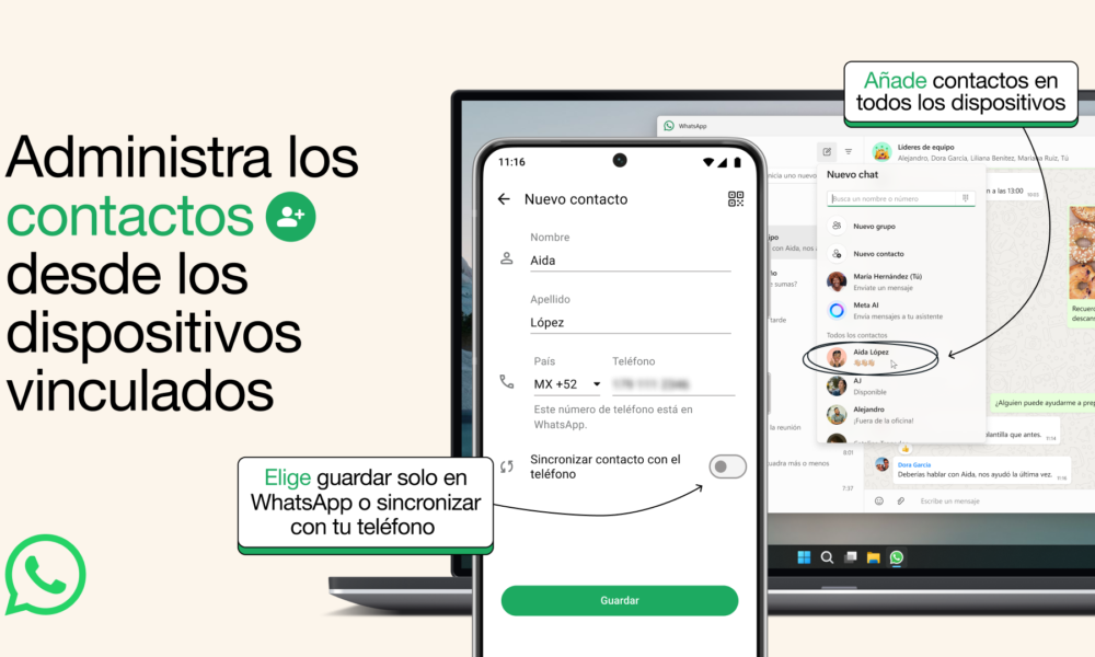 WhatsApp facilita la administración de contactos con nuevas funciones de privacidad