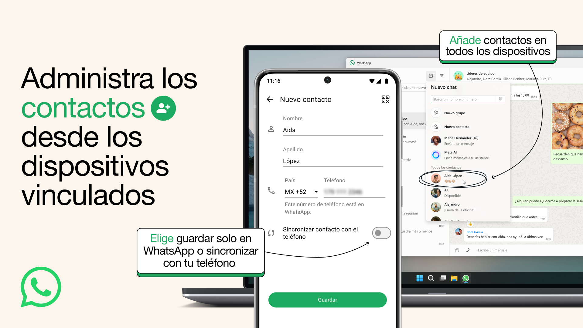 WhatsApp facilita la administración de contactos con nuevas funciones de privacidad