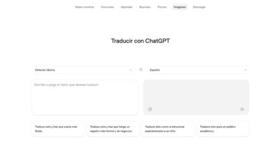 Traducir con ChatGPT